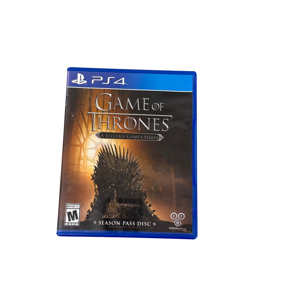 Game of Thrones A Telltale Games Series PS4 PlayStation 4 Season Pass Disc